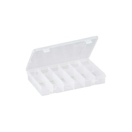 Plano Plano 2361270 StowAway 12 Fixed Compartment Box, 11L x 7-1/4W x 1-3/4H, Clear 2361200
